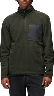 prAna Stretch Zion Fleece Quarter Zip Pullover