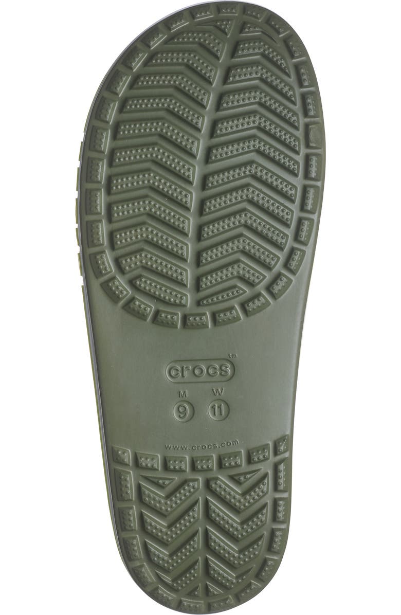 CROCS Bayaband Slide Sandal, Alternate, color, Army Green