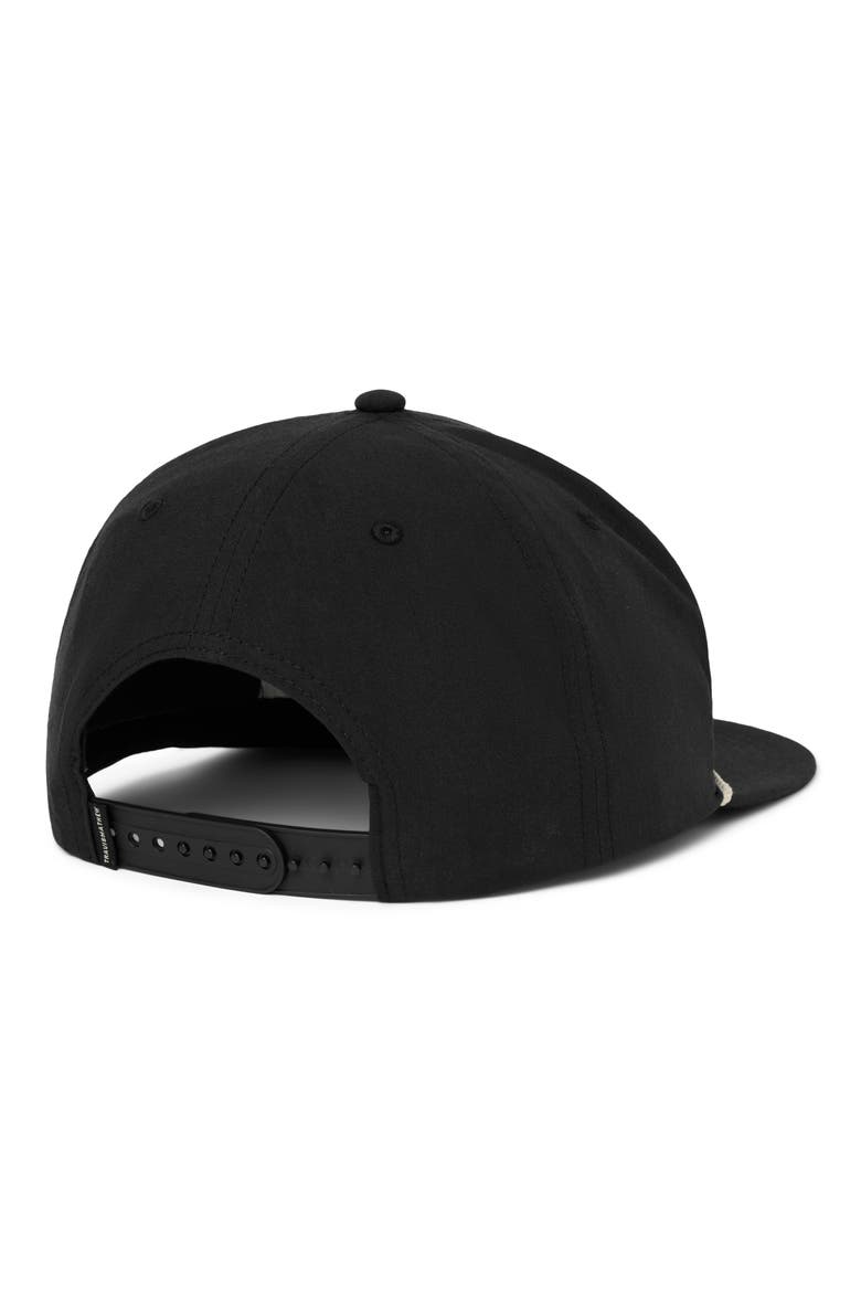 Salted Shore Adjustable Snapback Cap, Alternate, color, BLACK