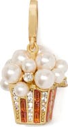 Kate Spade New York faux pearl popcorn charm