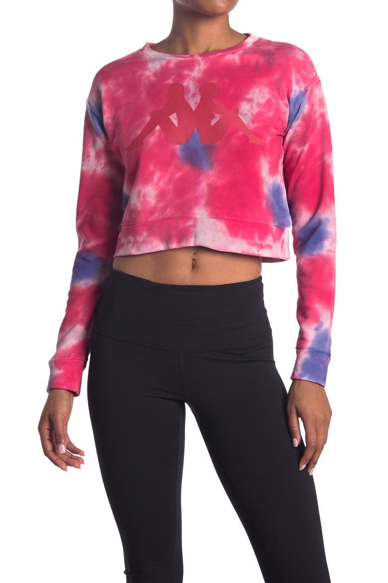 Authentic Galz Sweatshirt, Main, color, GREY-BLUE-RED