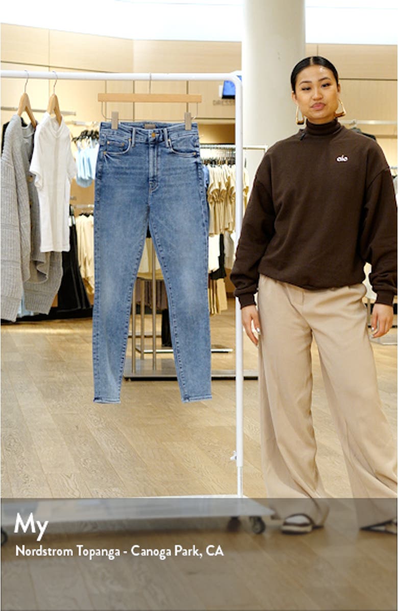 Looker High Waist Ankle Skinny Jeans, sales video thumbnail