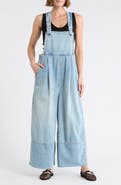 Free People Rambler Denim Overalls