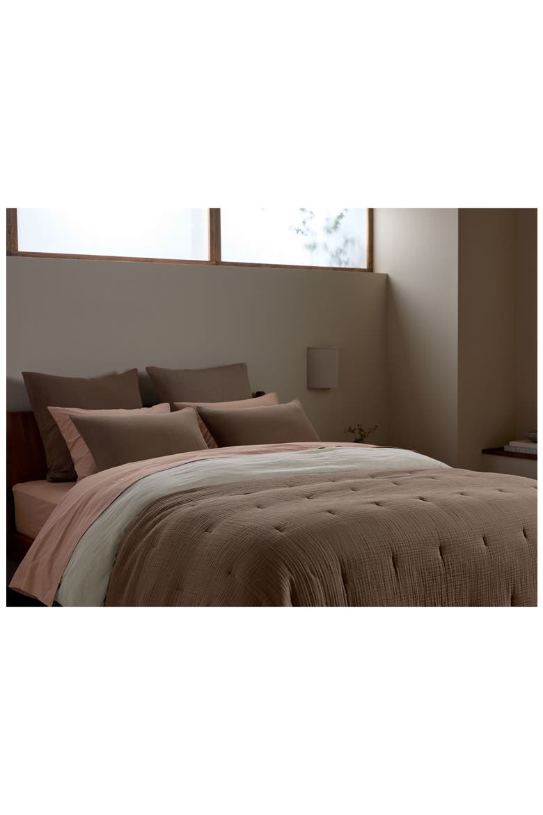 Cloud Organic Cotton Quilt, Alternate, color, WARM GREY