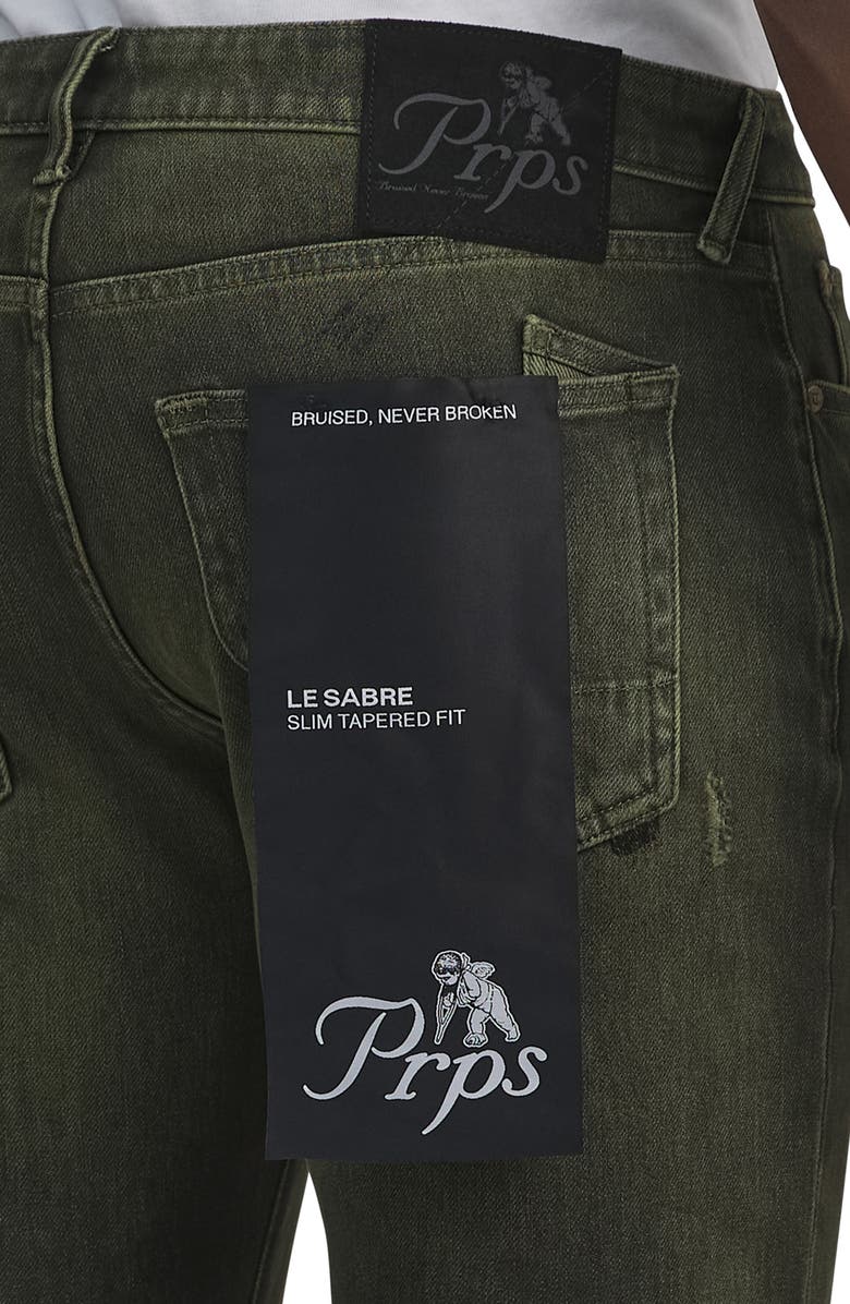 PRPS Maltese Distressed Straight Leg Jeans, Alternate, color, 