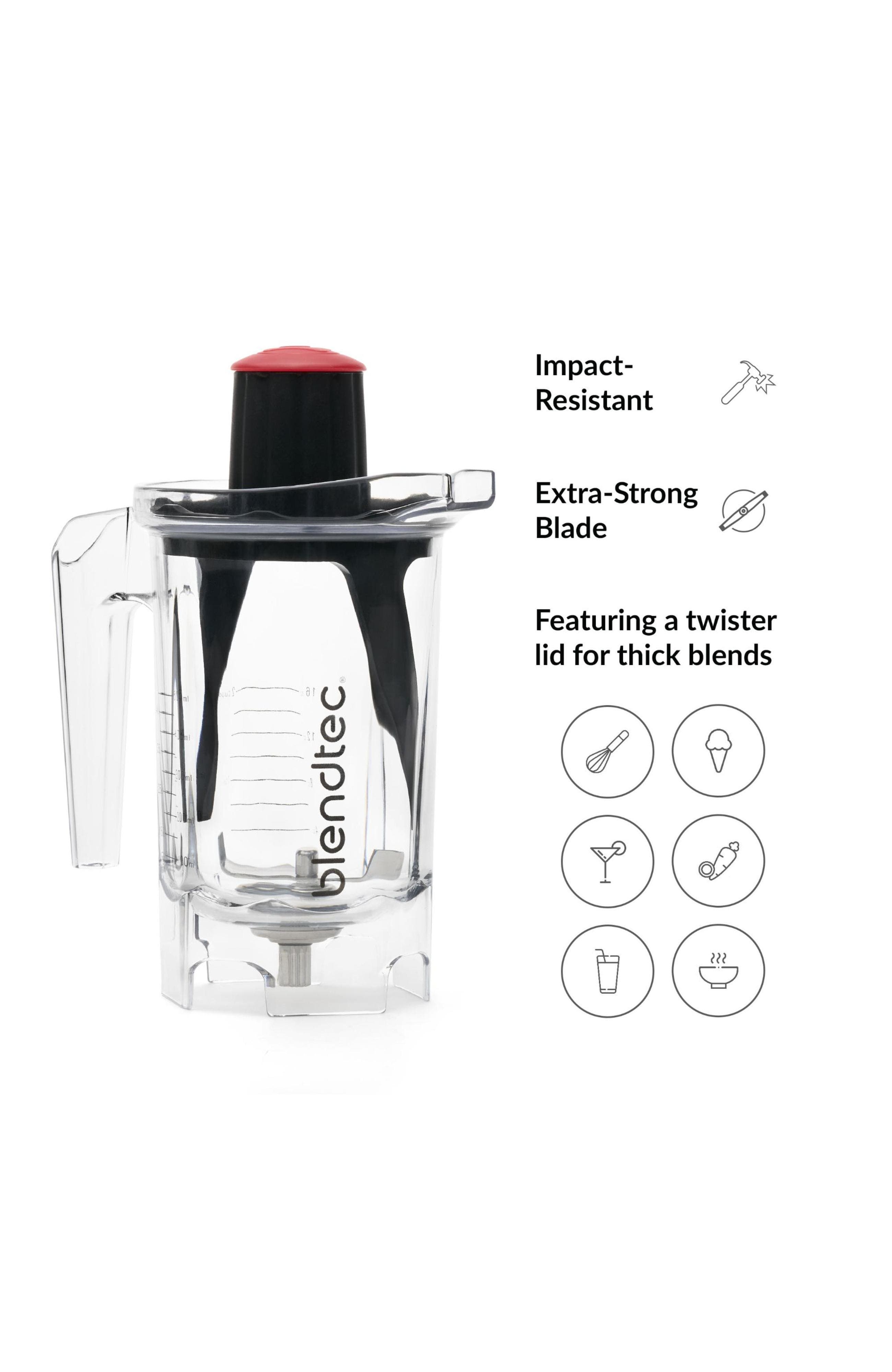 Blendtec Twister Jar Professional Grade Blender Jar with Spatula