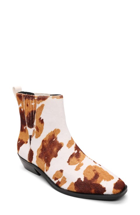 Demi Genuine Calf Hair Bootie (Women)