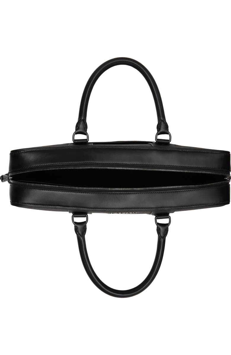 Burberry Ainsworth London Check Briefcase, Alternate, color, Dark Charcoal