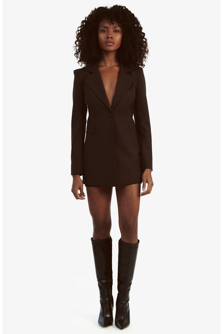 Austyn Blazer, Alternate, color, DARK CHOCO