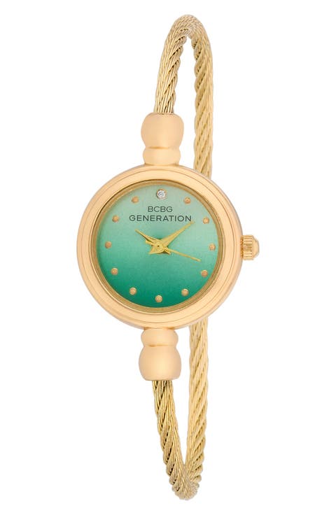 Sienna Cable Bangle Watch