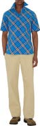 Burberry Relaxed Fit Check Cotton Shirt
