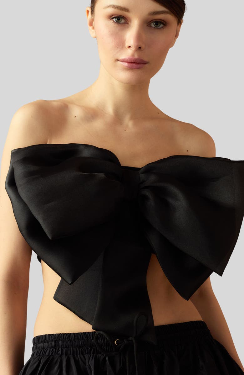 Cynthia Rowley Cupid's Bow Bandeau, Alternate, color, 