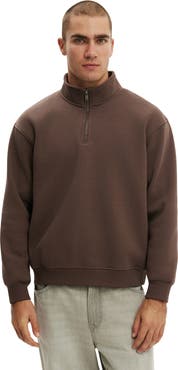 Cotton On Men's 1/4 Zip Fleece