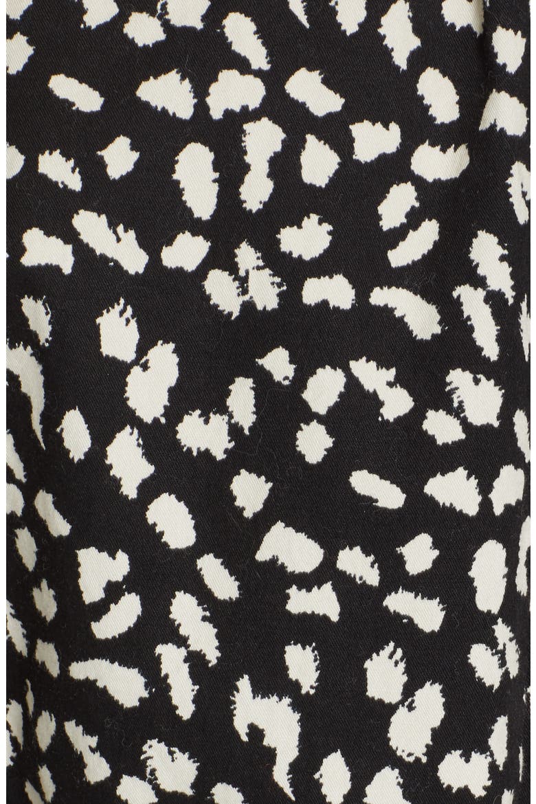 Animal Print Jumpsuit, Alternate, color, BLACK COMBO