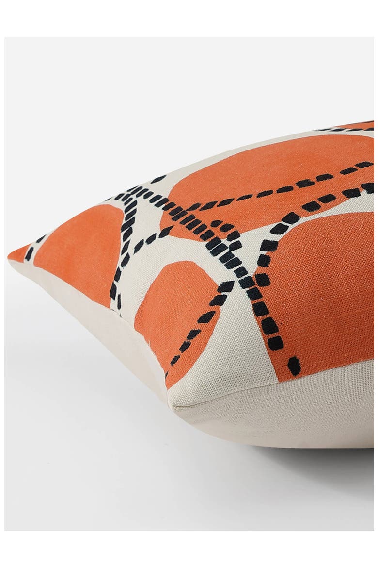 Small Decler Accent Pillow, Alternate, color, KOI