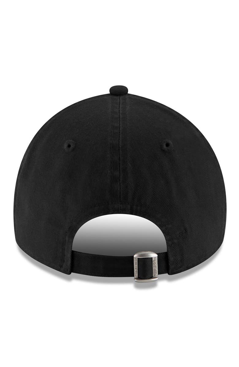 New Era Men's New Era Black Seattle Sounders FC 74 9TWENTY Adjustable Hat, Alternate, color,