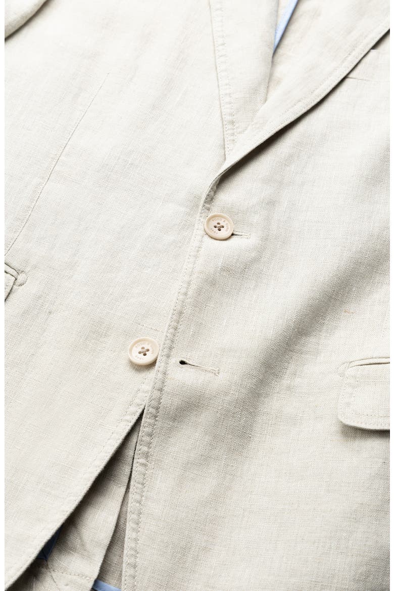 Resort Linen Jacket, Alternate, color, OATMEAL