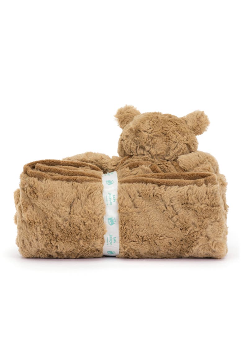Bartholomew Bear Blankie, Alternate, color, BROWN