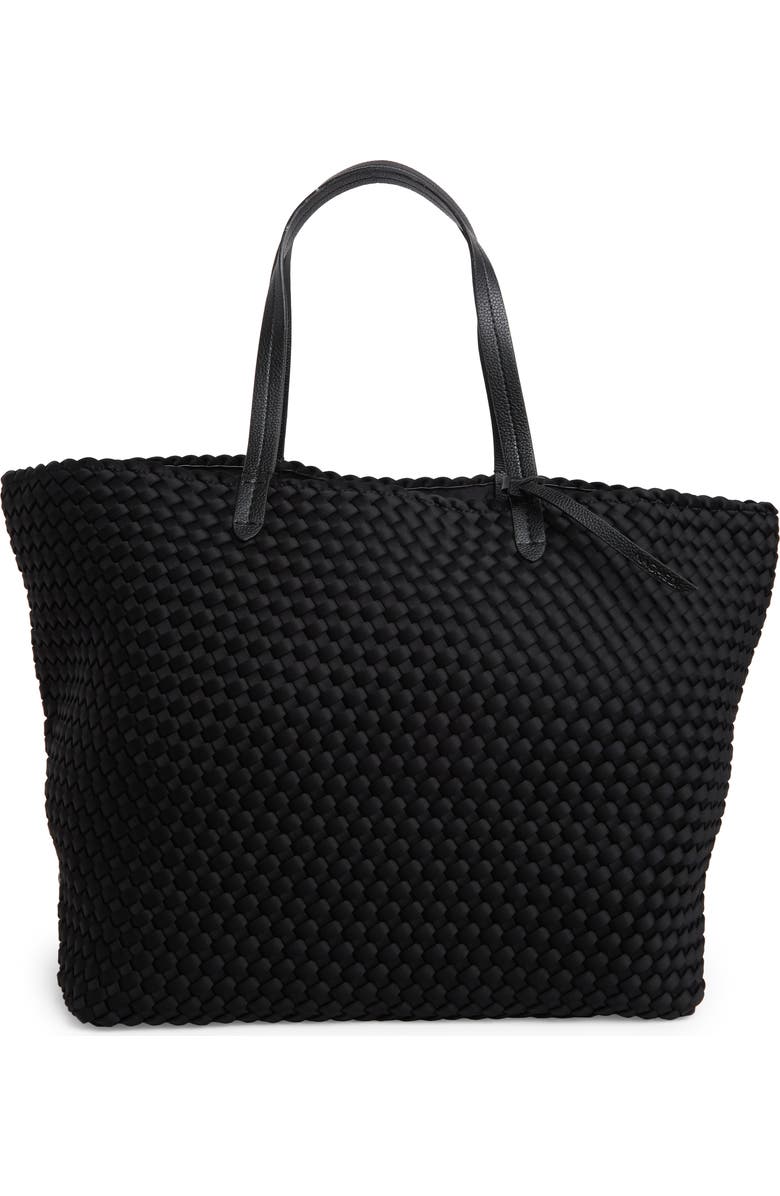 NAGHEDI Jetsetter Large Tote, Main, color, Onyx