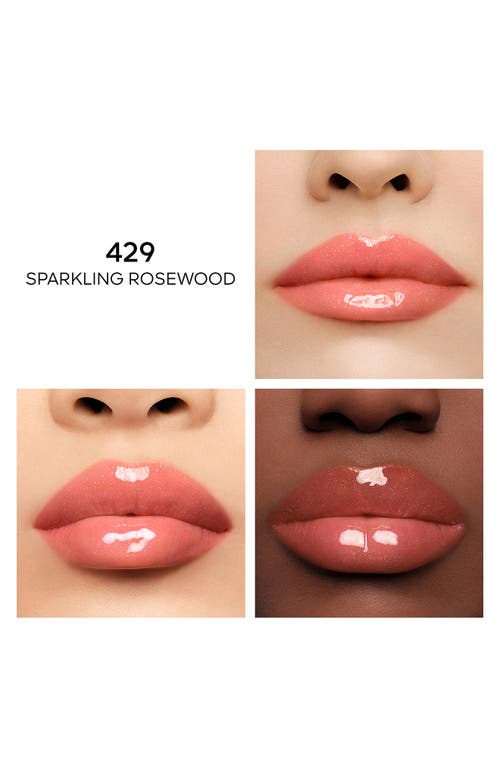 Guerlain Sparkling Rosewood Kisskiss Bee Glow Lip Oil