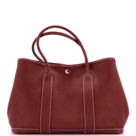 Garden Party Tote Leather 36