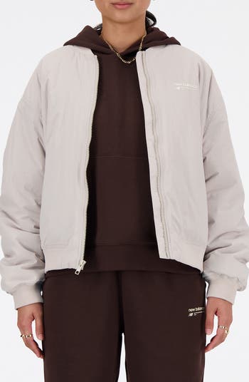 New Balance Linear Heritage Woven Bomber Jacket | Nordstromrack