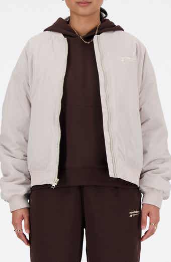New Balance Linear Heritage Woven Bomber Jacket