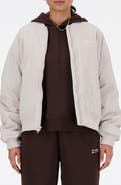 New Balance Linear Heritage Woven Bomber Jacket