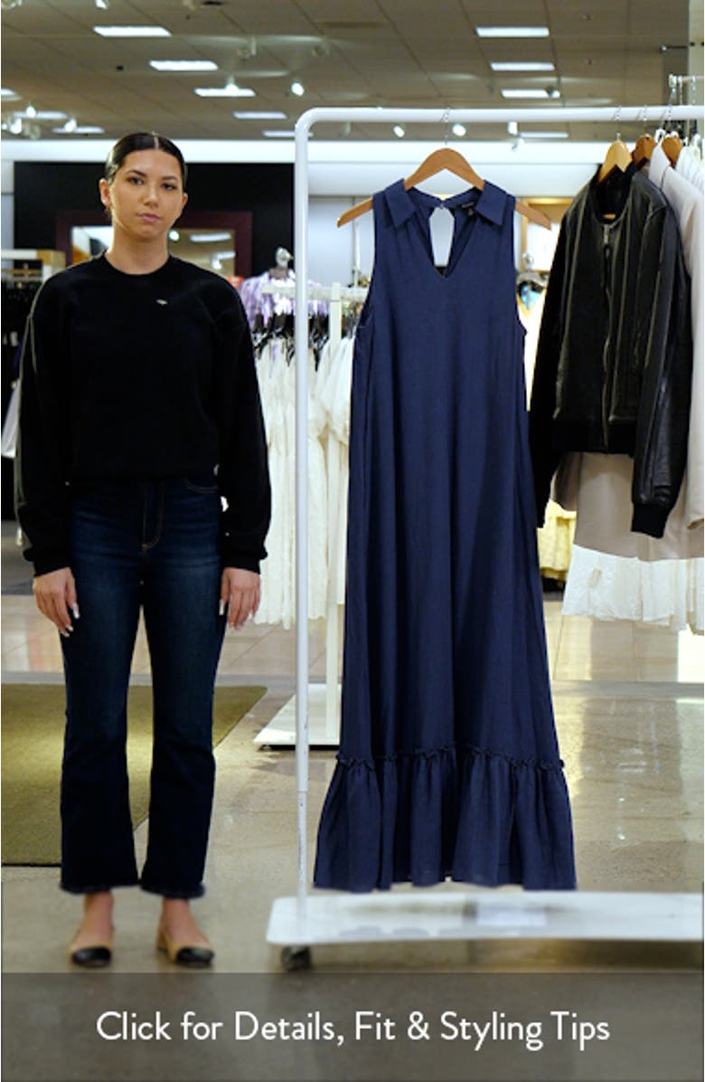 Ruffle Hem Maxi Dress, sales video thumbnail