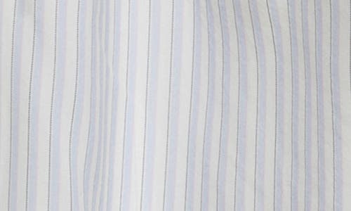 Alexander Wang Boxer Pant With Prestyled Shirt In Blue Multi