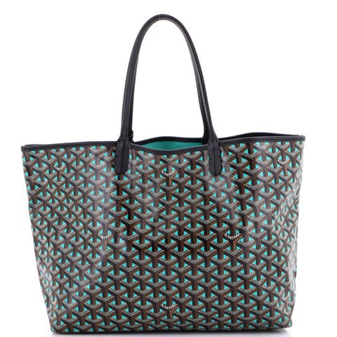 Saint Louis Tote Claire Voie Coated Canvas PM