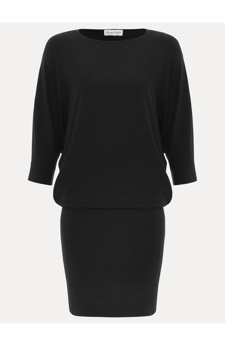 Phase Eight Becca Batwing Dress, Alternate, color, Black