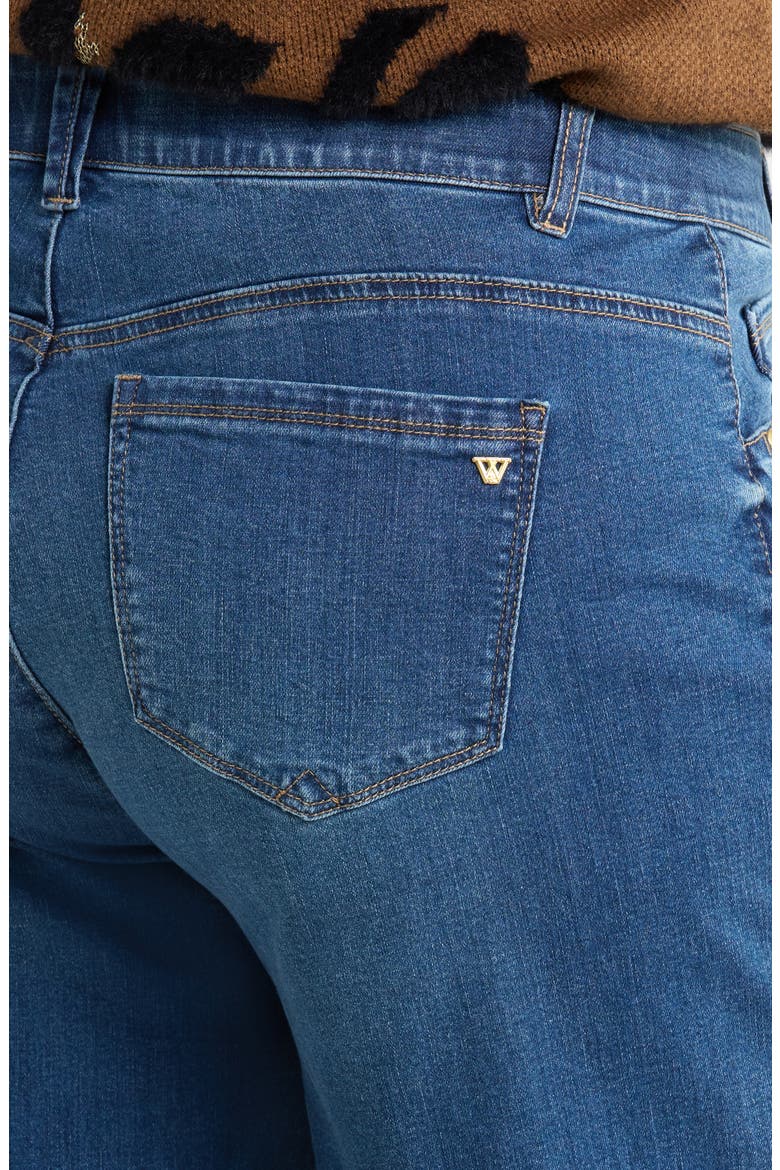 Sam High Waist Wide Leg Jeans, Alternate, color, BLUE