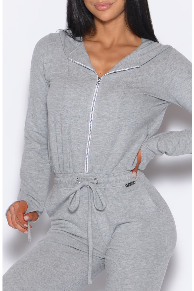 Flirty Jumpsuit, Alternate, color, Cozy Silver