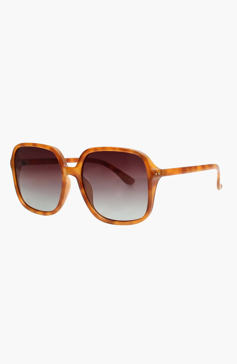 Reality Eyewear Della Spiga Oversized Sunglasses, Alternate, color, Vintage Turtle