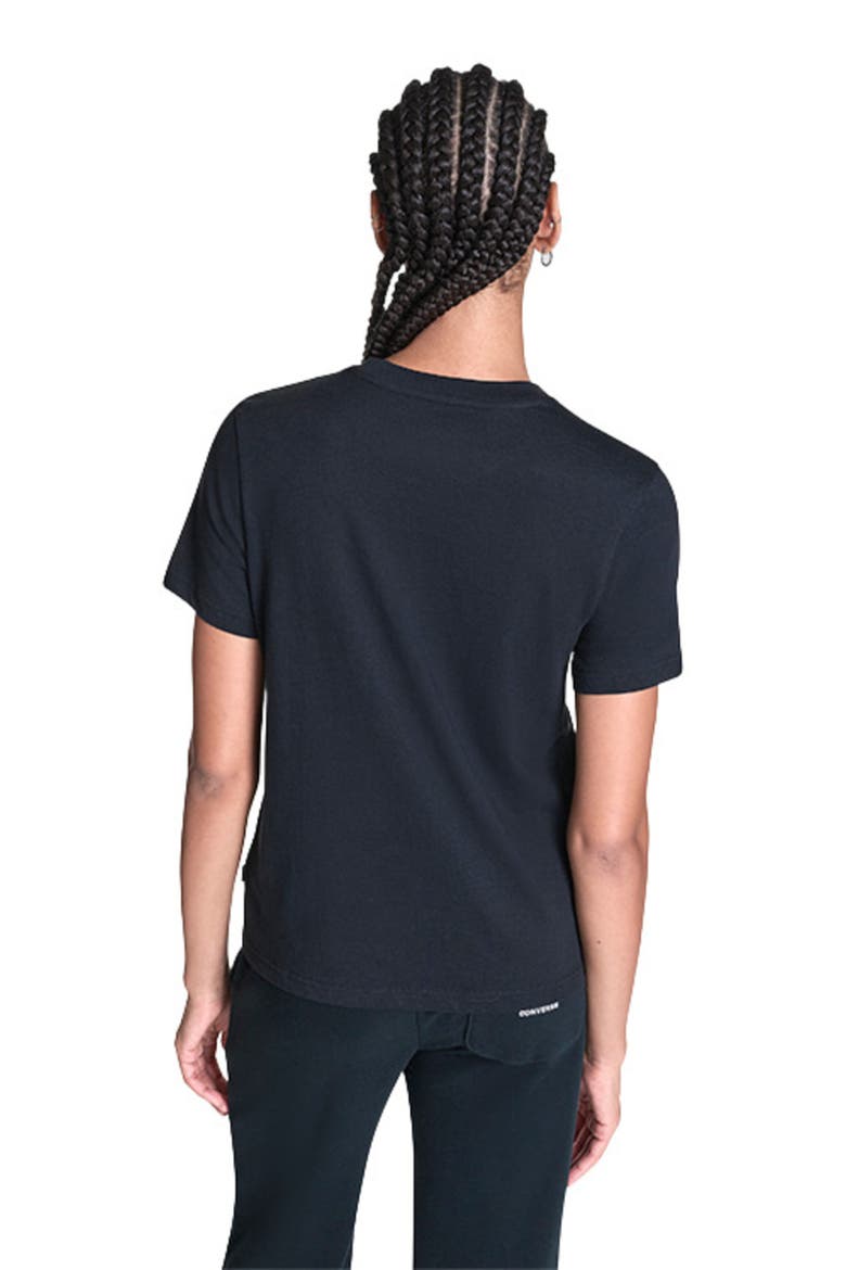 Trio Embroidered T-Shirt, Alternate, color, CONVERSE BLACK