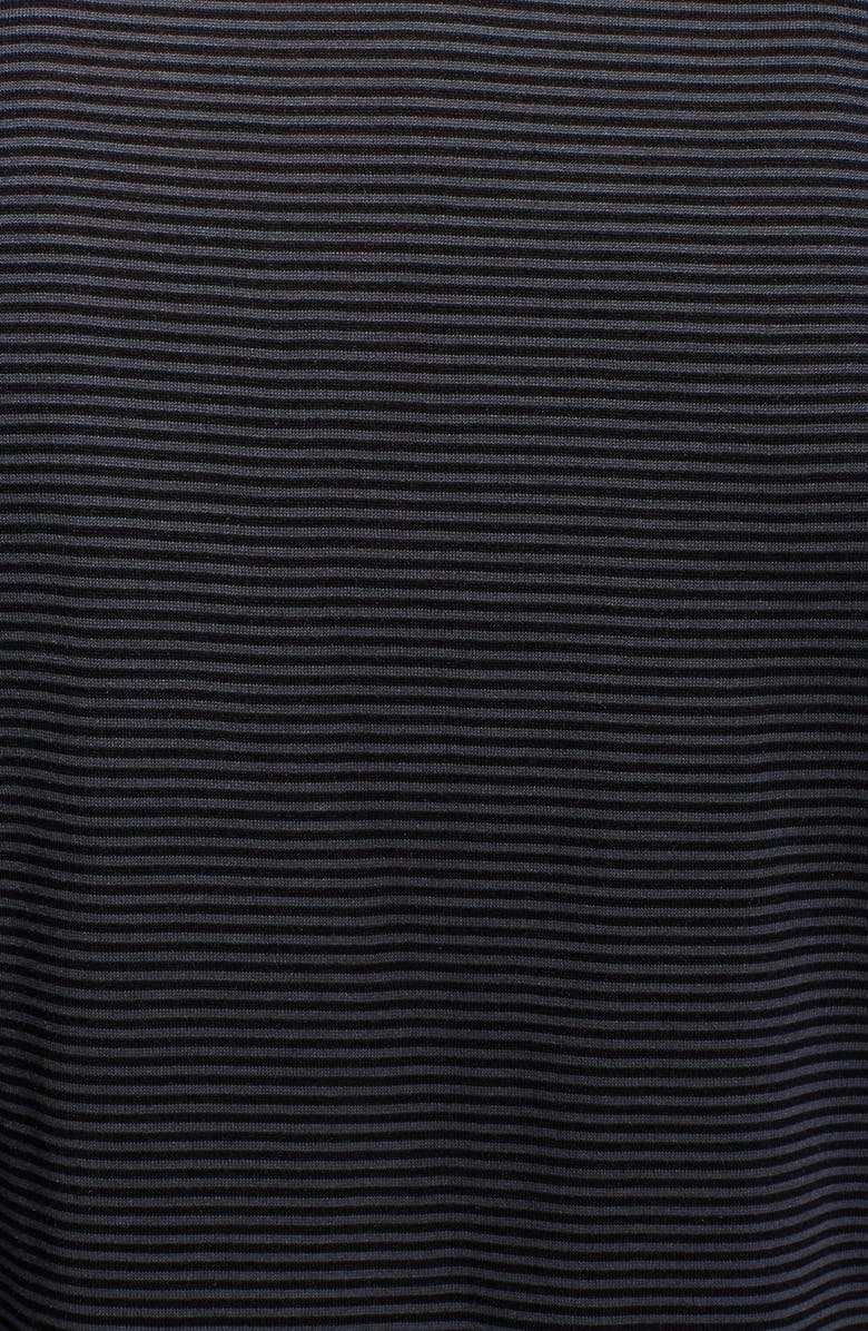 John Varvatos Hampton Slim Fit Silk & Cotton Polo, Alternate, color, 