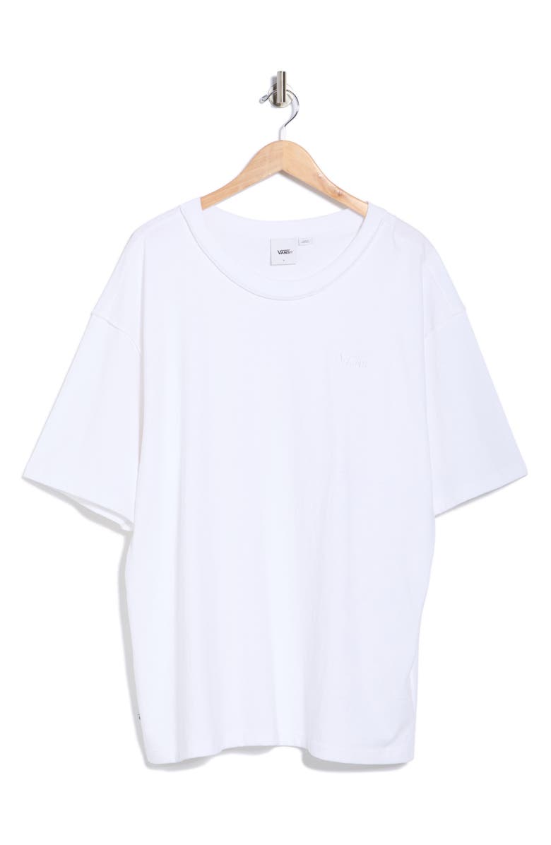 Vans LX Premium Logo T-Shirt, Alternate, color, White