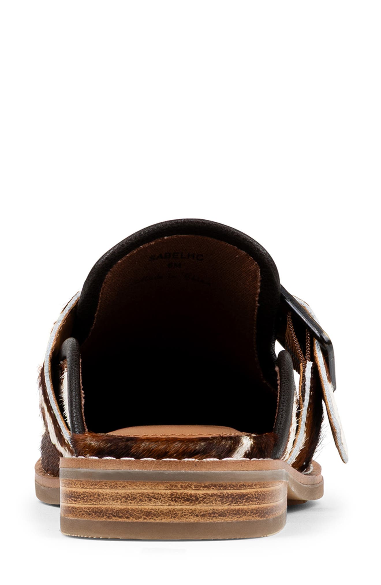 Donald Pliner Sabel Genuine Calf Hair Buckle Mule, Alternate, color, 