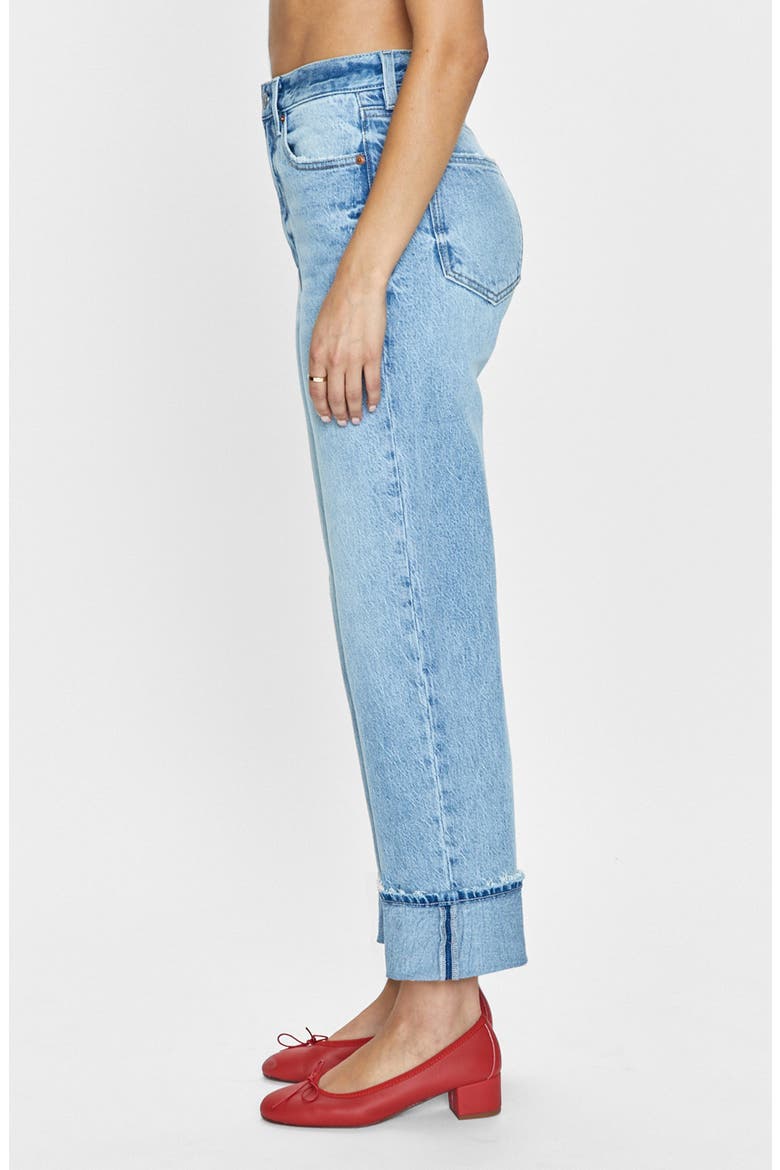 Cassie High Waist Crop Straight Leg Jeans, Alternate, color, PANORAMA VINTAGE