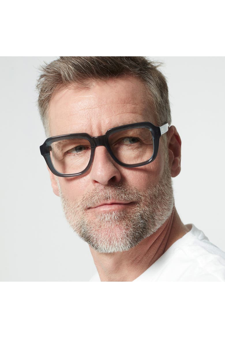 Reuben Blue Light Glasses, Alternate, color, Black