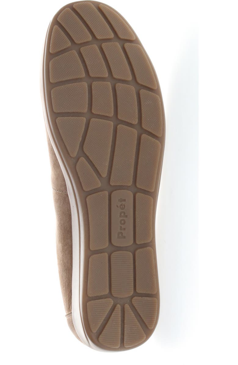 Propét Yara Wedge Slip-On, Alternate, color, Natural Buff Suede