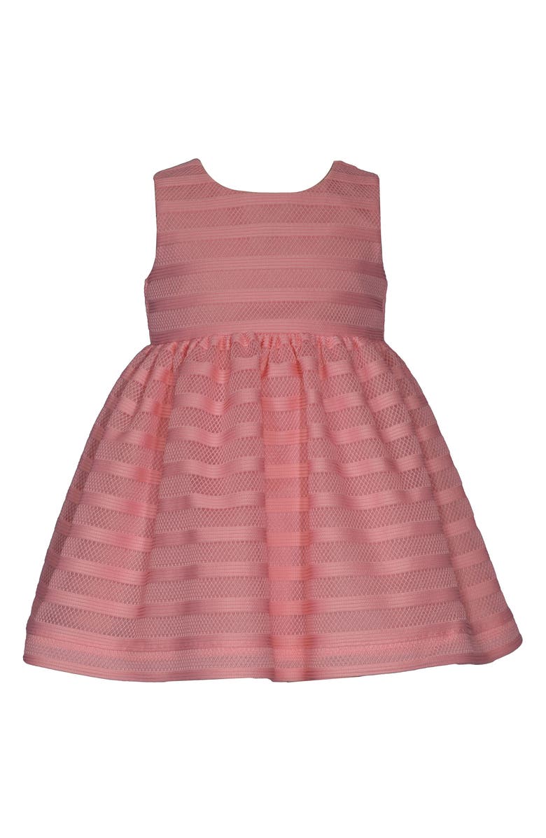 Iris & Ivy Stripe Party Dress & Short Sleeve Bolero Set, Alternate, color, 