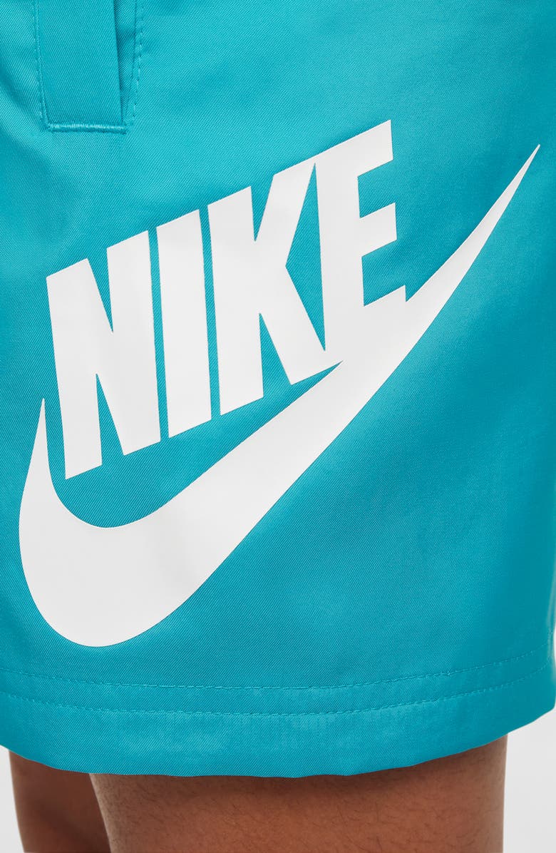 Nike Kids' Club Shorts, Alternate, color, Dusty Cactus/ White