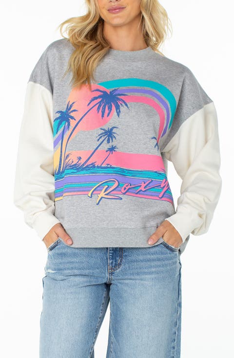 Lineup Contrast Crewneck Sweatshirt