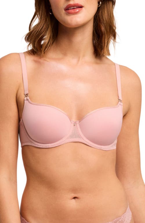 Montelle Intimates Underwire Spacer Balconette Bra In Pink
