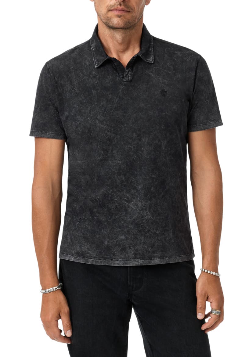 Carsten Johnny Collar Polo, Main, color, BLACK