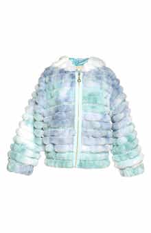 Kids' Faux Fur Hoodie Jacket