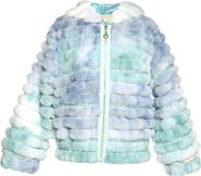 Hannah Banana Kids' Faux Fur Hoodie Jacket