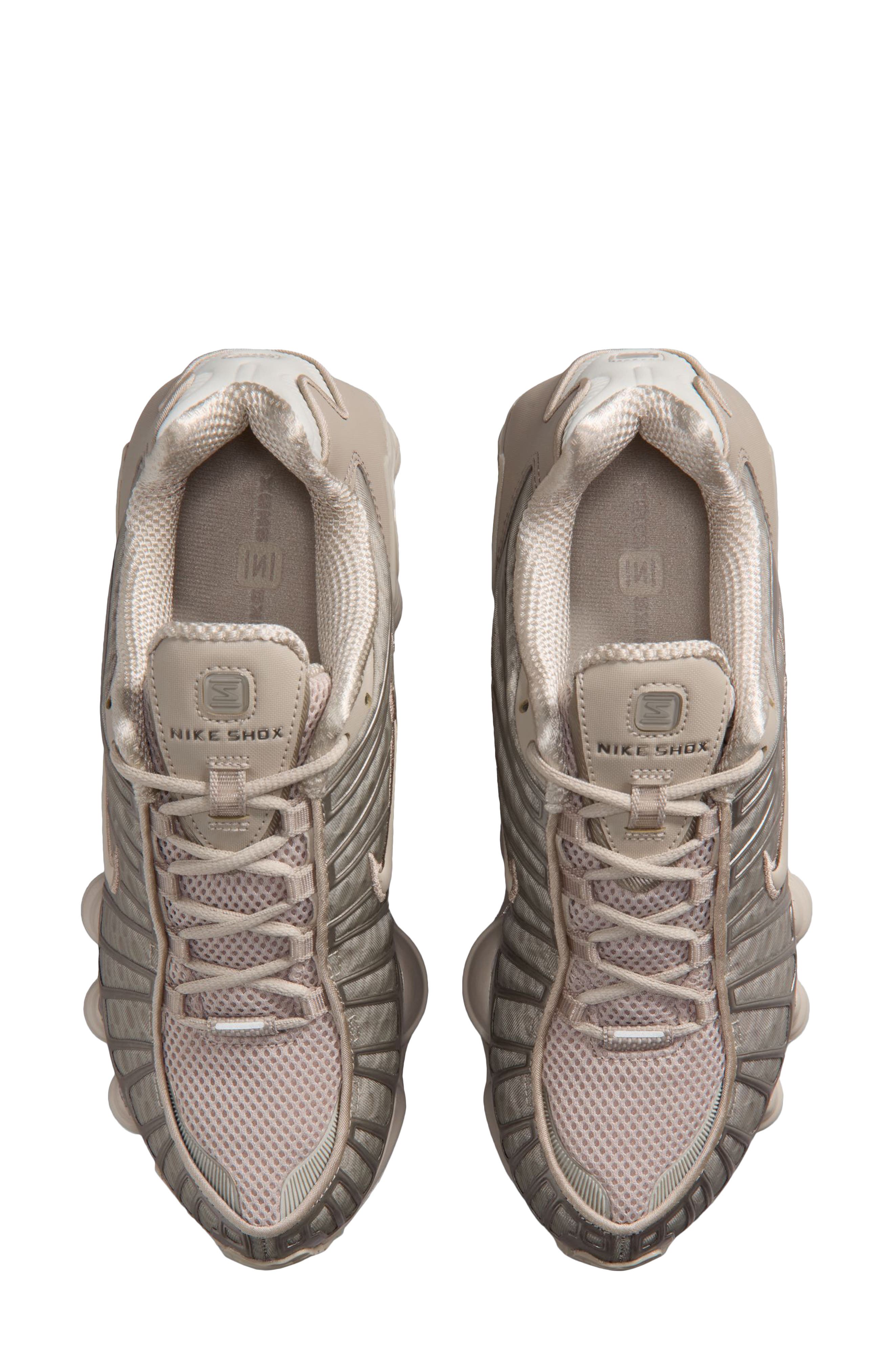 Shox TL Sneaker, Alternate, color, CREAM/ CREAM-ENIGMA STONE
